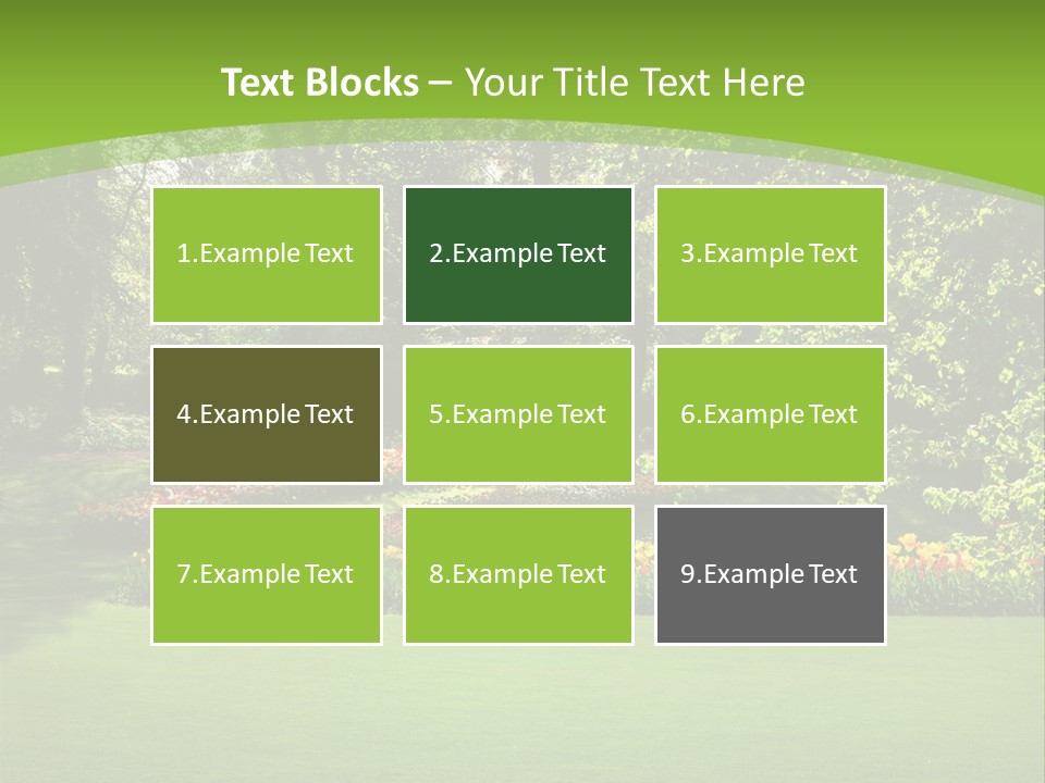 Woman Model Young PowerPoint Template