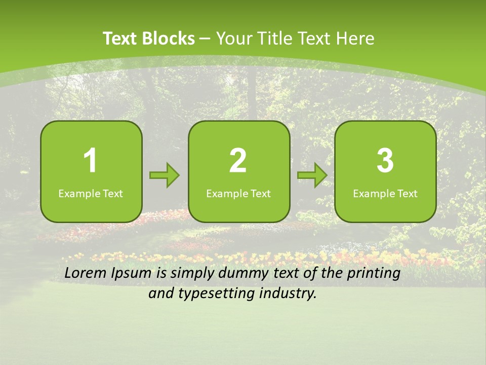 Woman Model Young PowerPoint Template