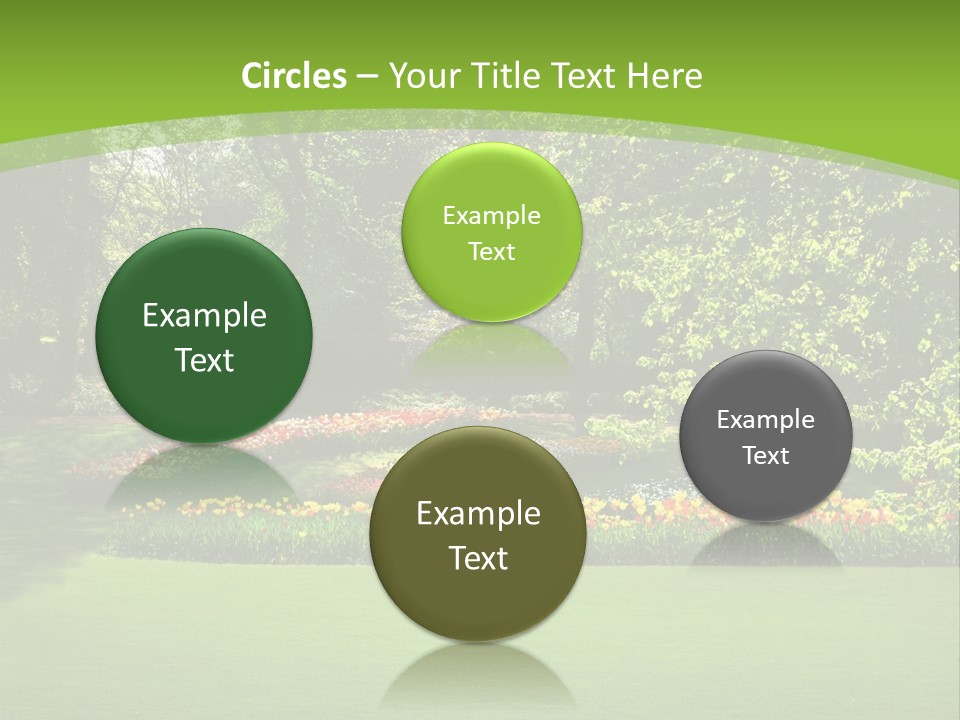 Woman Model Young PowerPoint Template