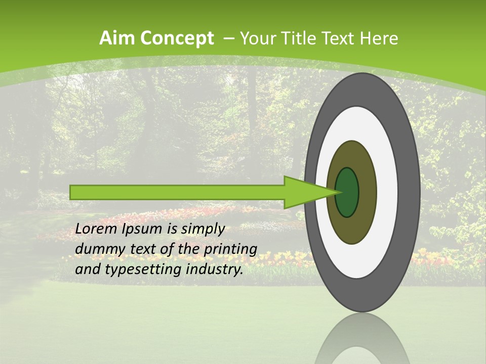 Woman Model Young PowerPoint Template