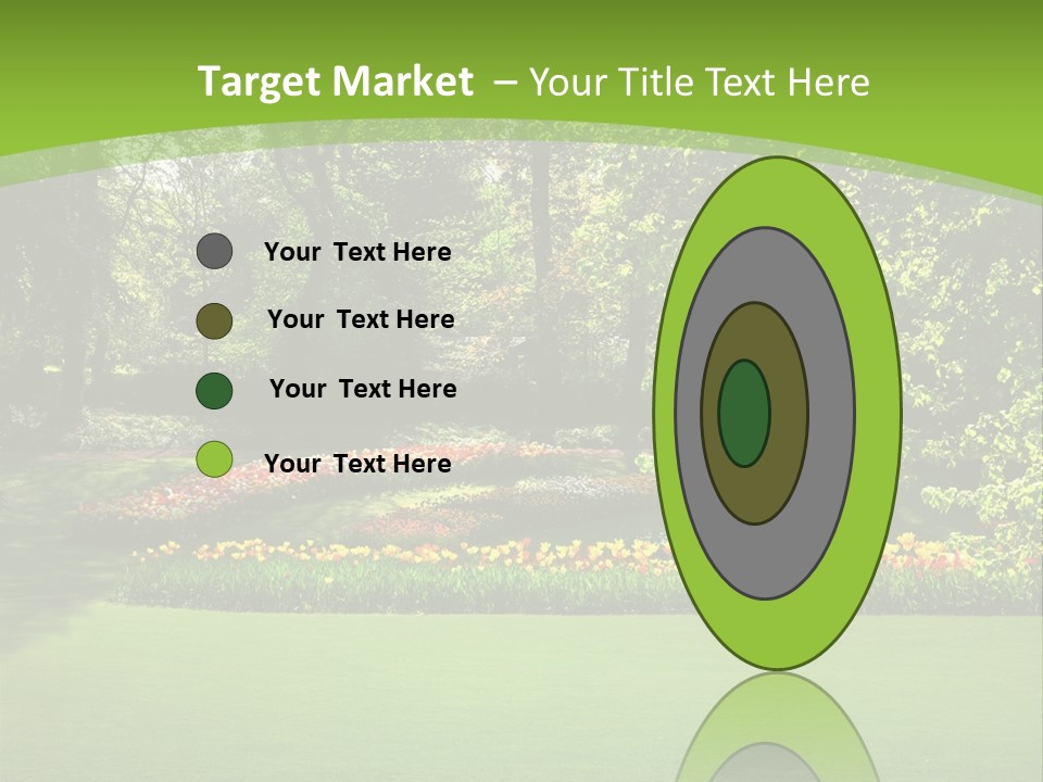 Woman Model Young PowerPoint Template