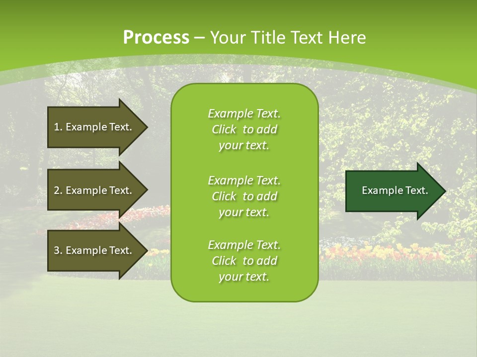 Woman Model Young PowerPoint Template