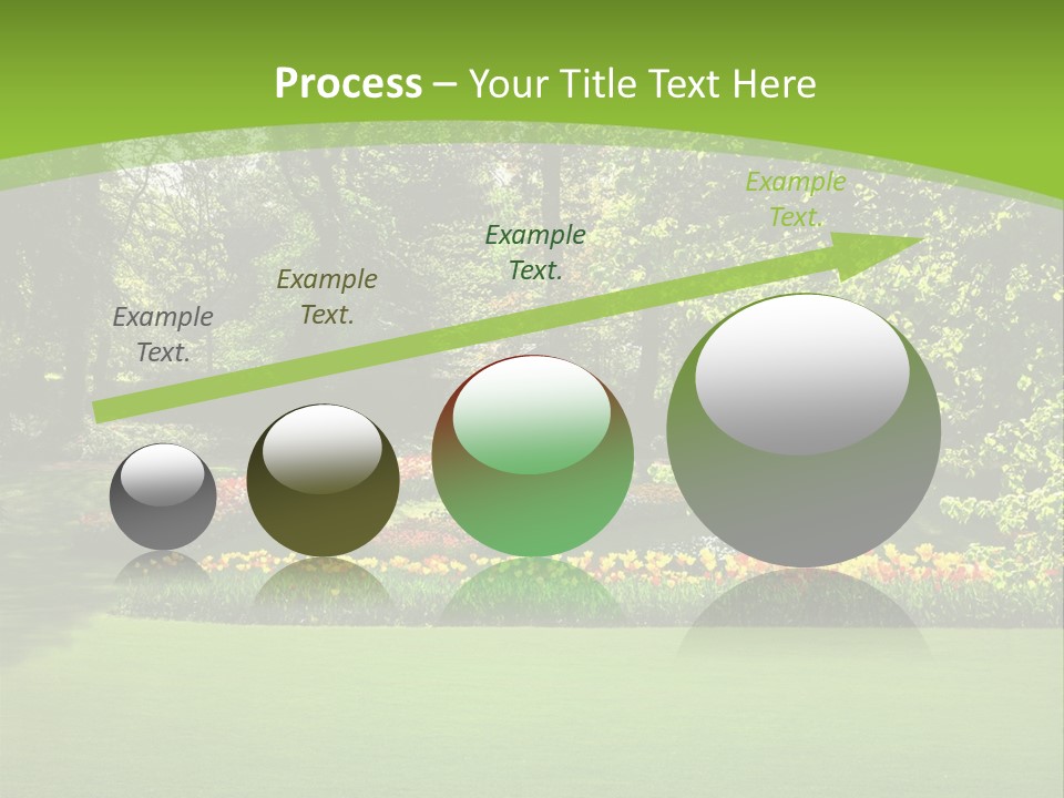 Woman Model Young PowerPoint Template