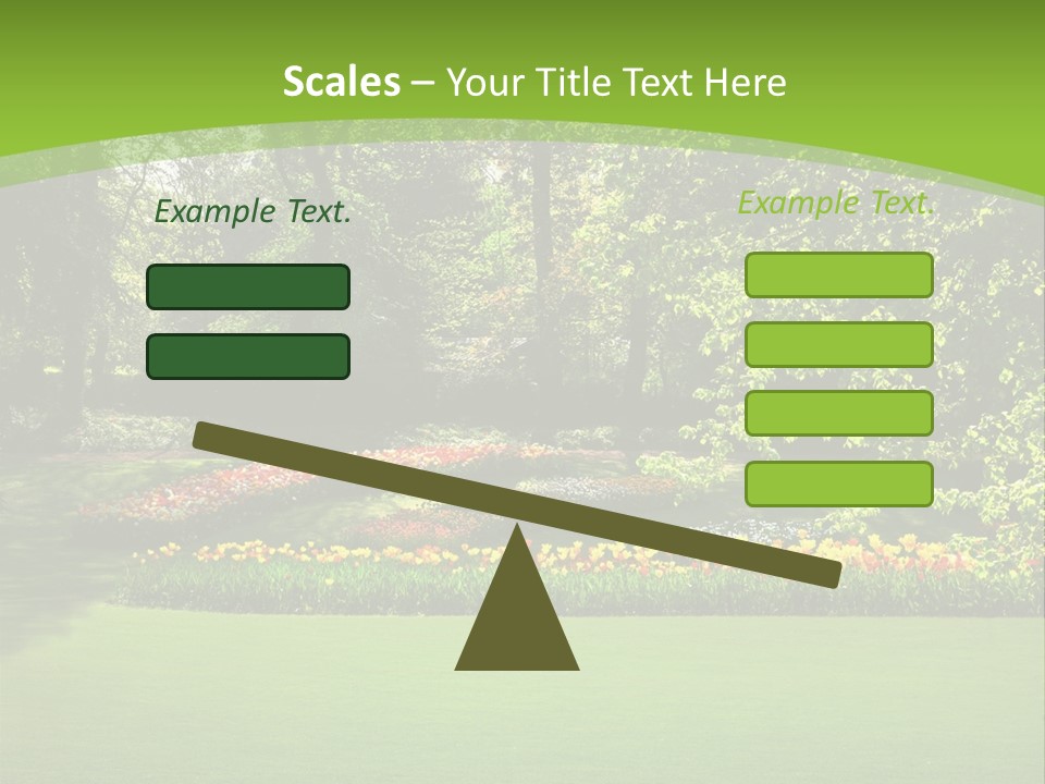 Woman Model Young PowerPoint Template