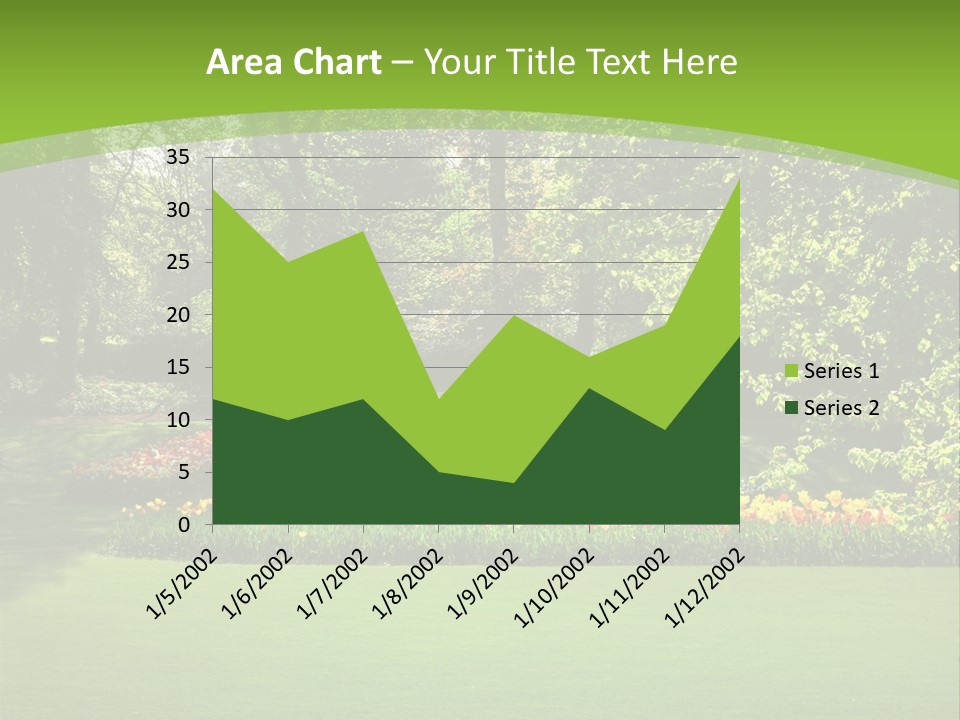 Woman Model Young PowerPoint Template