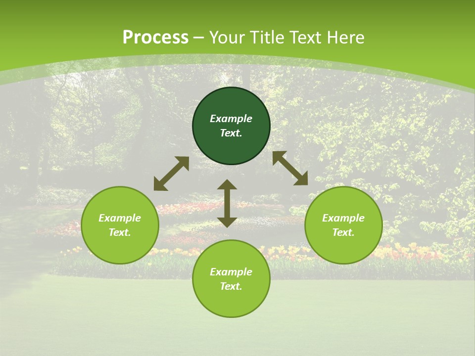 Woman Model Young PowerPoint Template