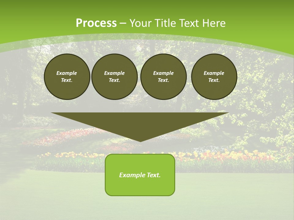 Woman Model Young PowerPoint Template