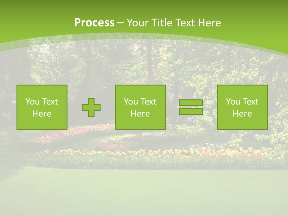 Woman Model Young PowerPoint Template