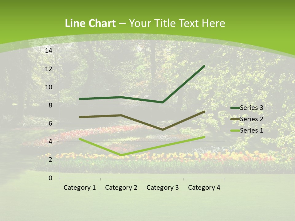 Woman Model Young PowerPoint Template