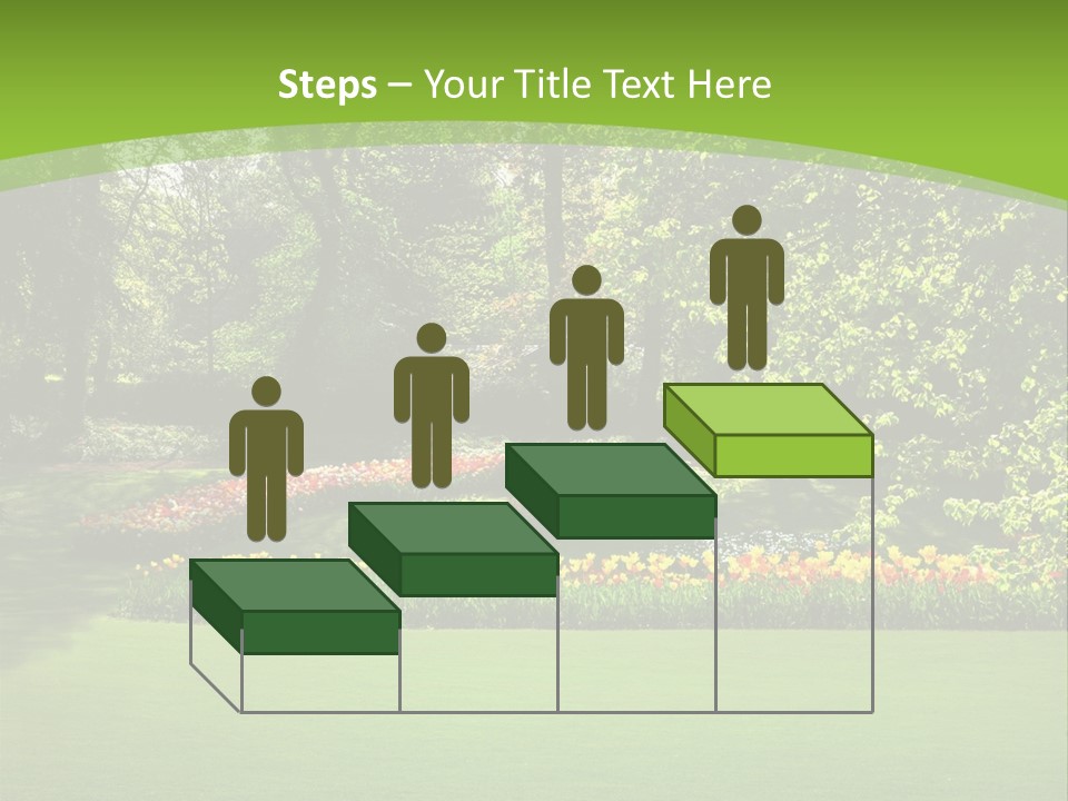 Woman Model Young PowerPoint Template