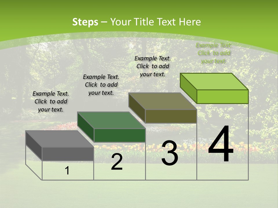 Woman Model Young PowerPoint Template