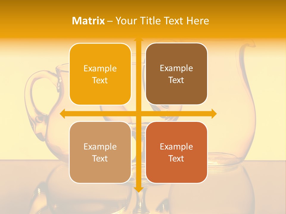 Skill Drink Silhouette PowerPoint Template