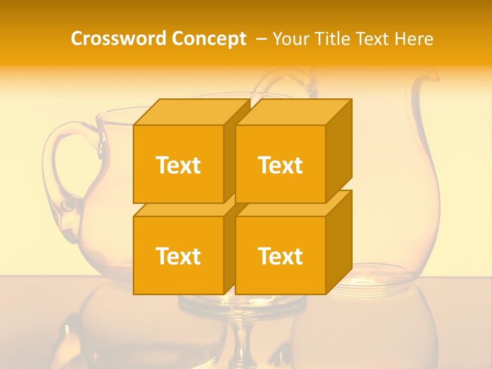 Skill Drink Silhouette PowerPoint Template