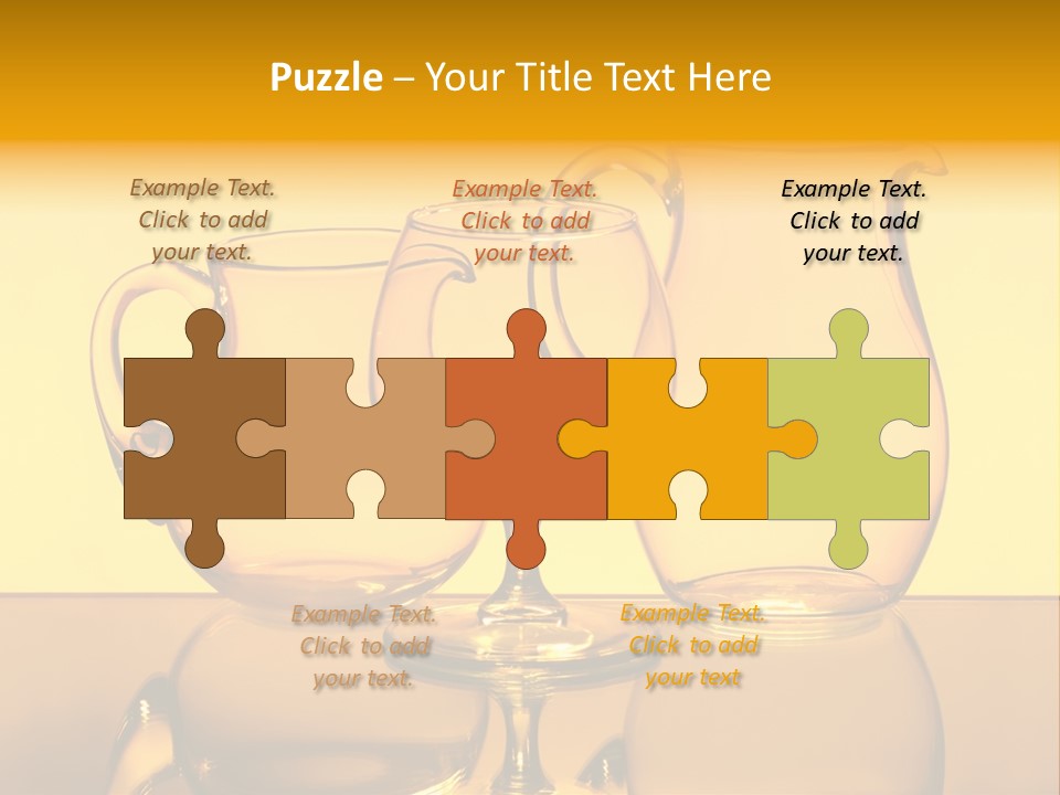 Skill Drink Silhouette PowerPoint Template