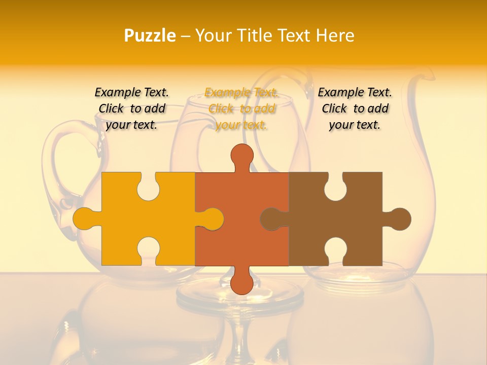 Skill Drink Silhouette PowerPoint Template