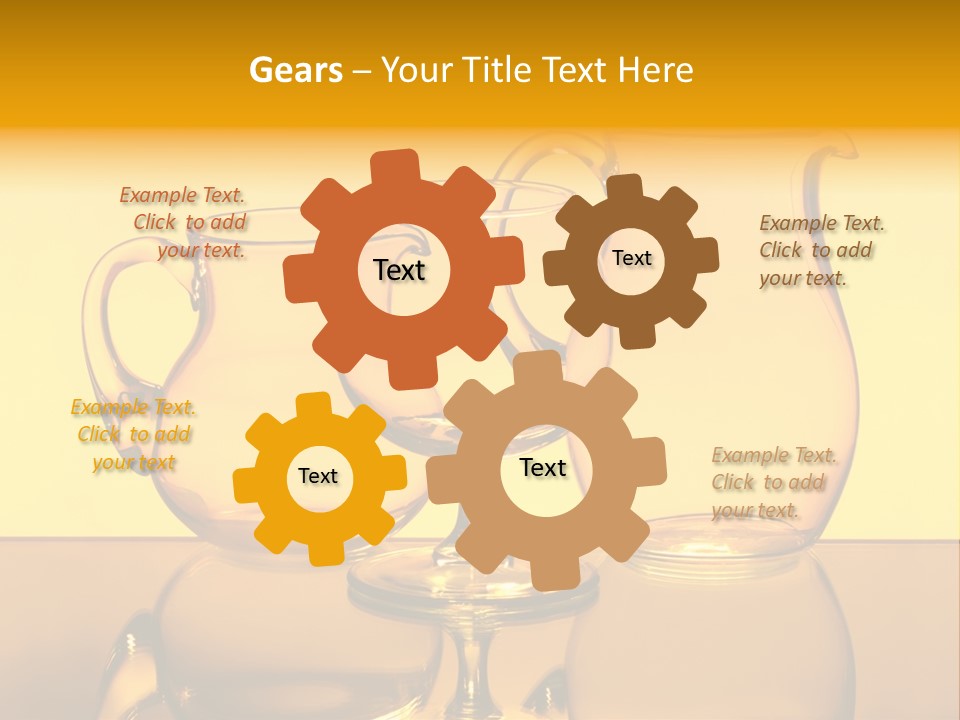 Skill Drink Silhouette PowerPoint Template