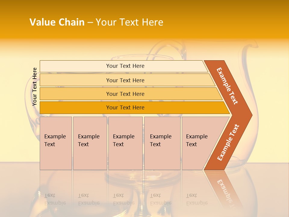 Skill Drink Silhouette PowerPoint Template