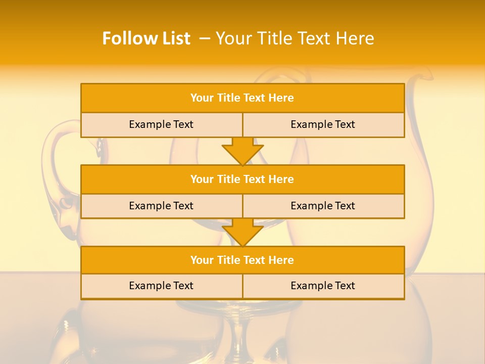 Skill Drink Silhouette PowerPoint Template