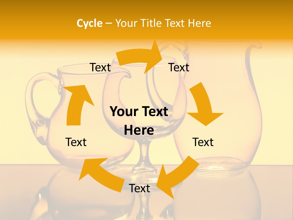 Skill Drink Silhouette PowerPoint Template