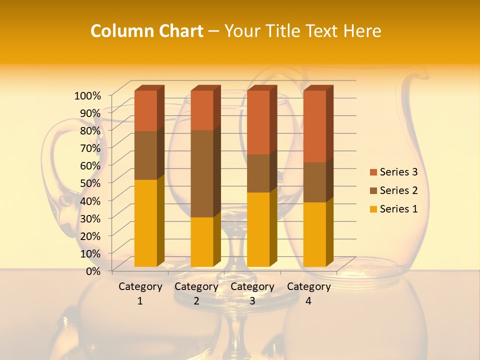 Skill Drink Silhouette PowerPoint Template