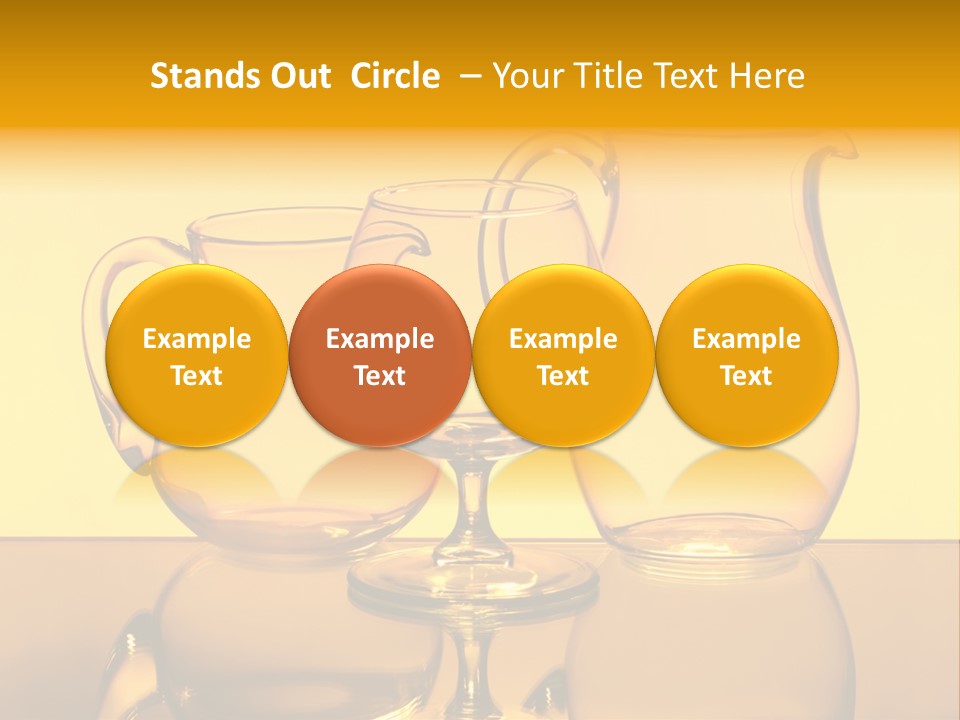 Skill Drink Silhouette PowerPoint Template