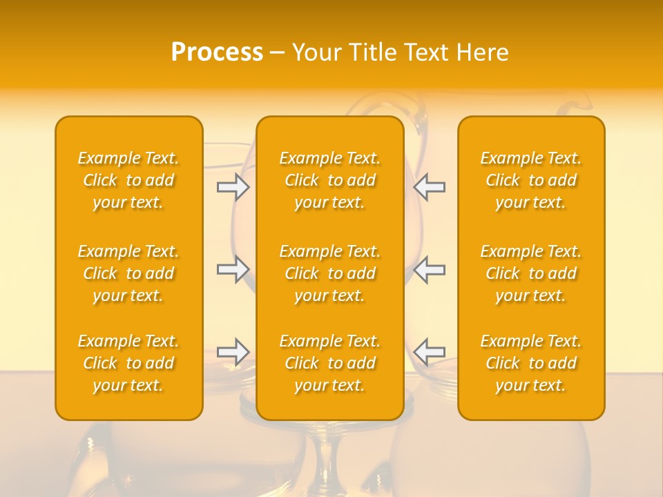 Skill Drink Silhouette PowerPoint Template