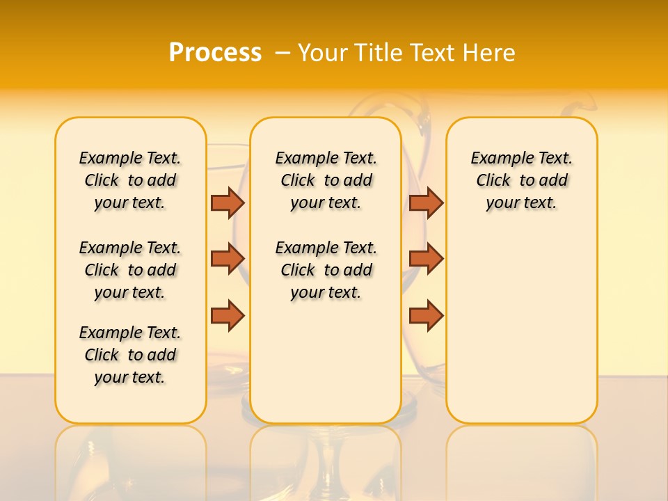 Skill Drink Silhouette PowerPoint Template