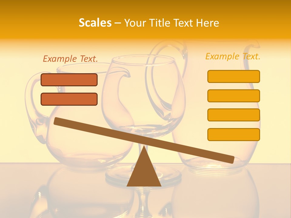 Skill Drink Silhouette PowerPoint Template