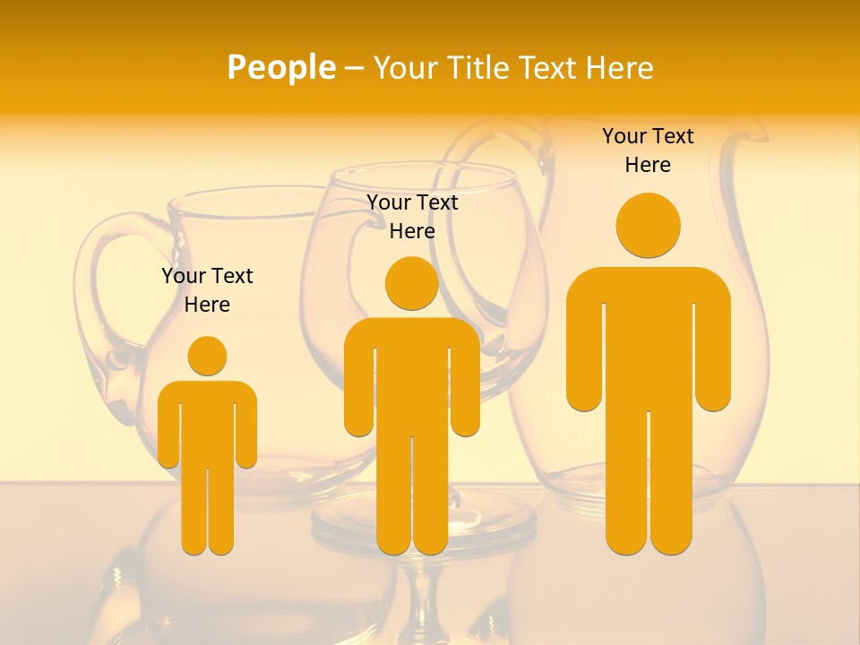 Skill Drink Silhouette PowerPoint Template