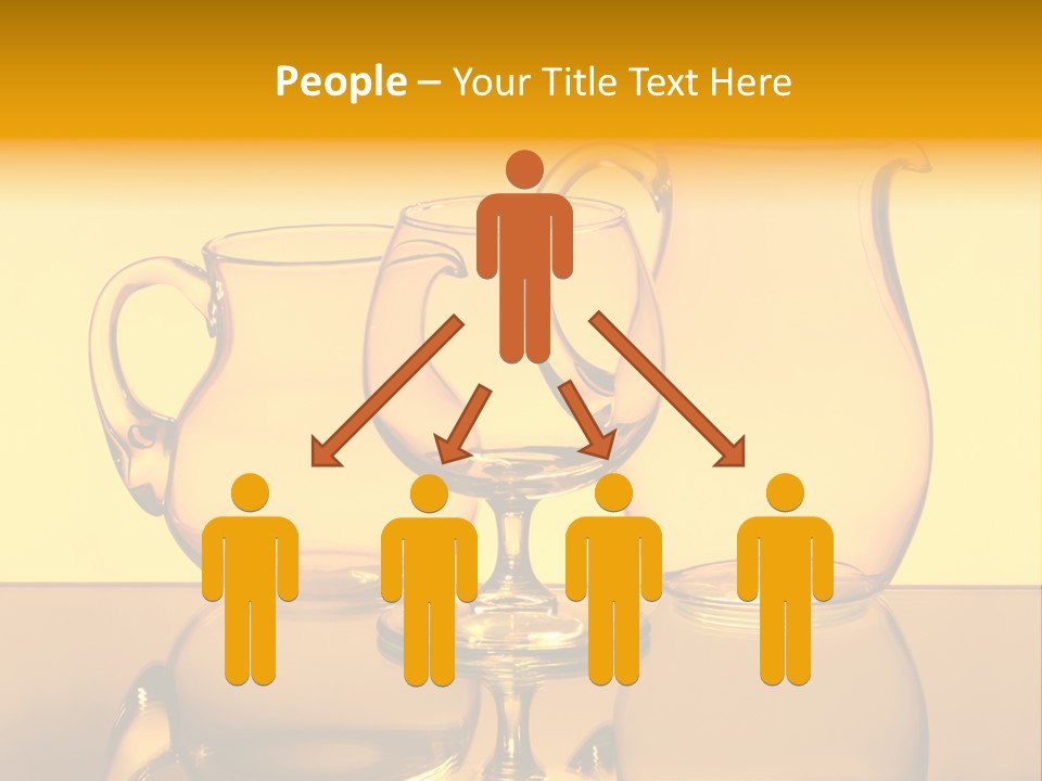 Skill Drink Silhouette PowerPoint Template