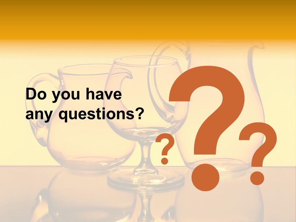 Skill Drink Silhouette PowerPoint Template