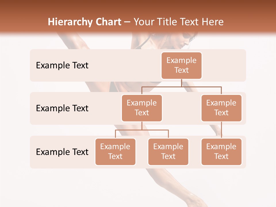 Stretching Grace Aerobics PowerPoint Template