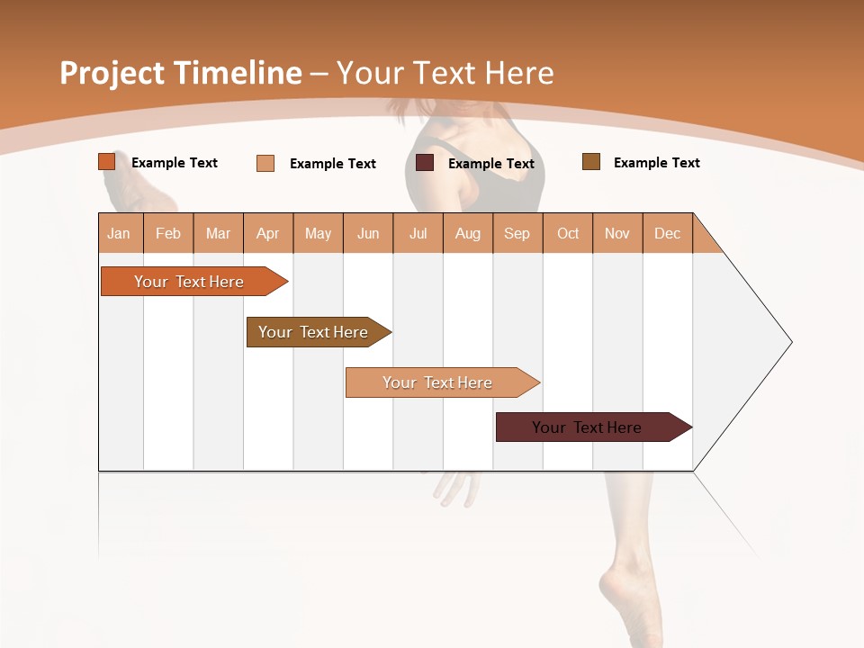 Woman Grace Sensuality PowerPoint Template