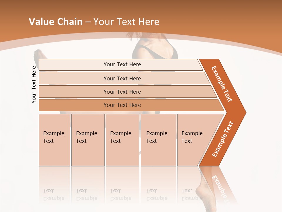 Woman Grace Sensuality PowerPoint Template