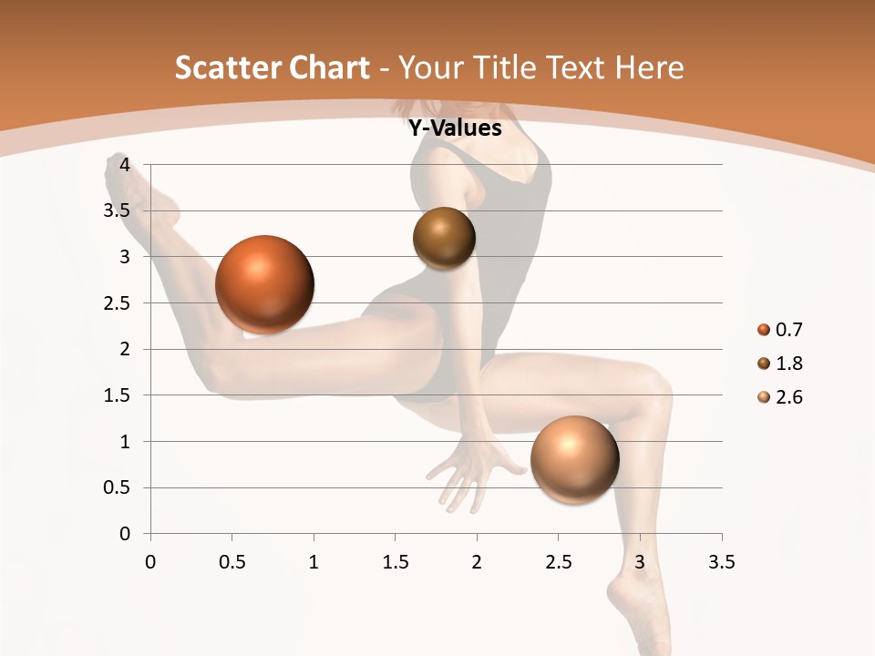 Woman Grace Sensuality PowerPoint Template