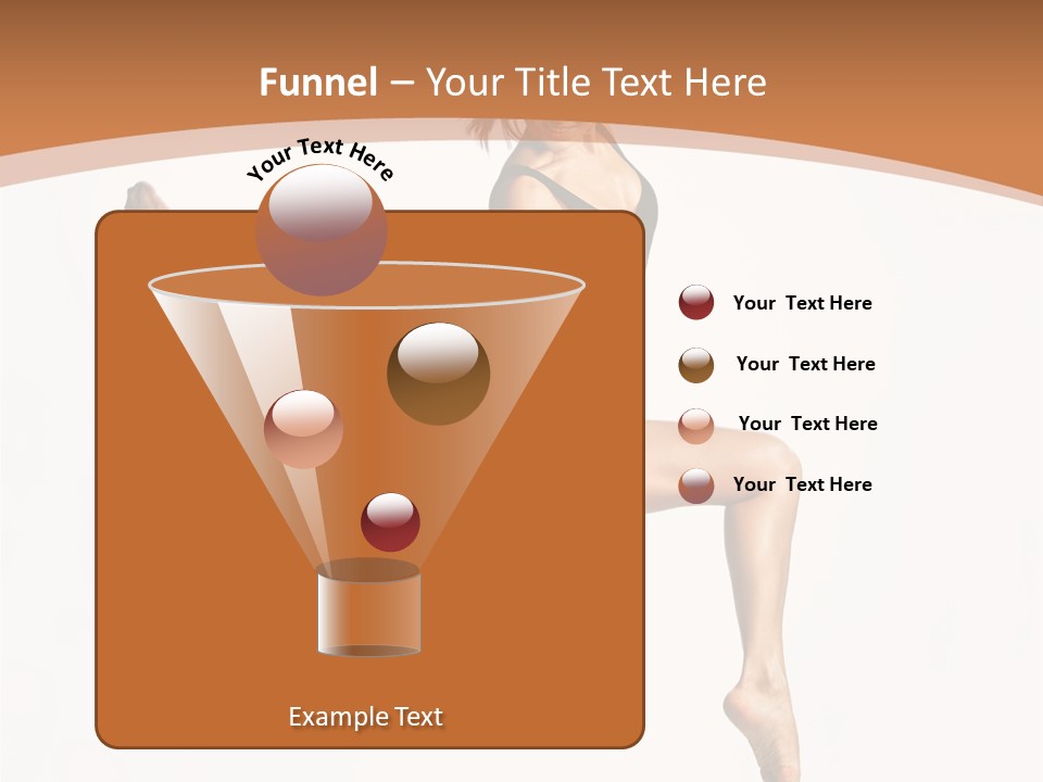 Woman Grace Sensuality PowerPoint Template