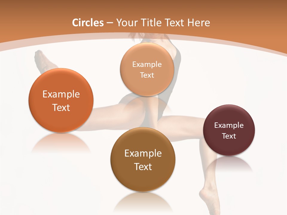 Woman Grace Sensuality PowerPoint Template