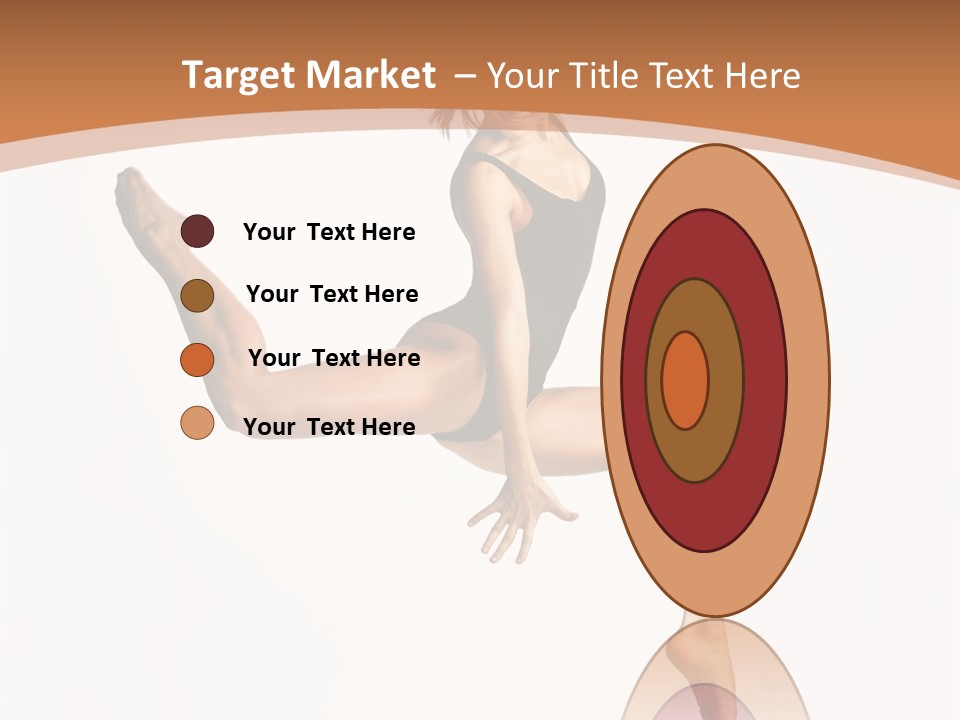 Woman Grace Sensuality PowerPoint Template