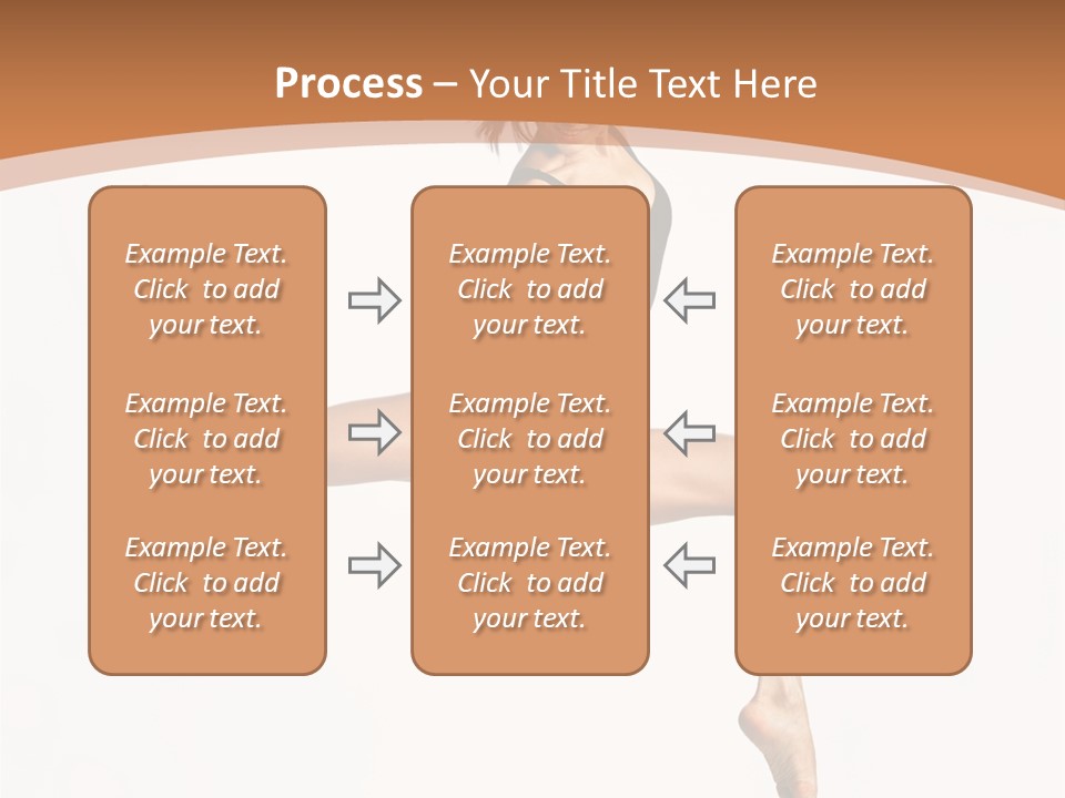 Woman Grace Sensuality PowerPoint Template