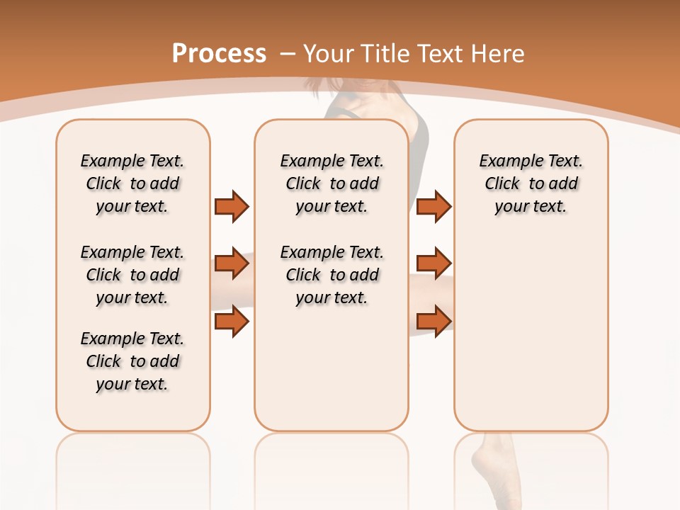 Woman Grace Sensuality PowerPoint Template