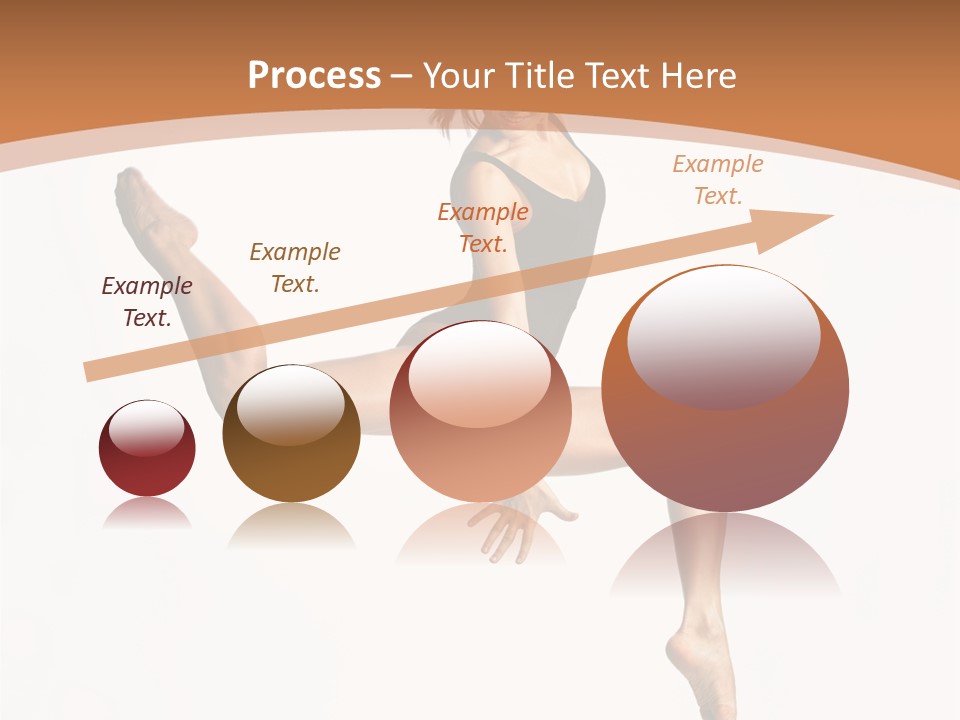 Woman Grace Sensuality PowerPoint Template