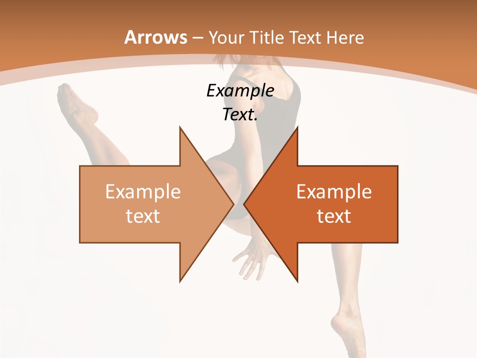 Woman Grace Sensuality PowerPoint Template