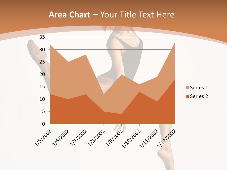 Woman Grace Sensuality PowerPoint Template