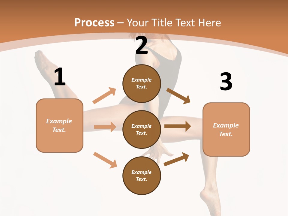 Woman Grace Sensuality PowerPoint Template