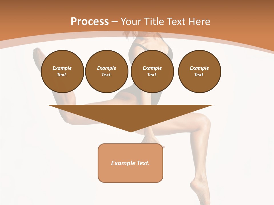 Woman Grace Sensuality PowerPoint Template