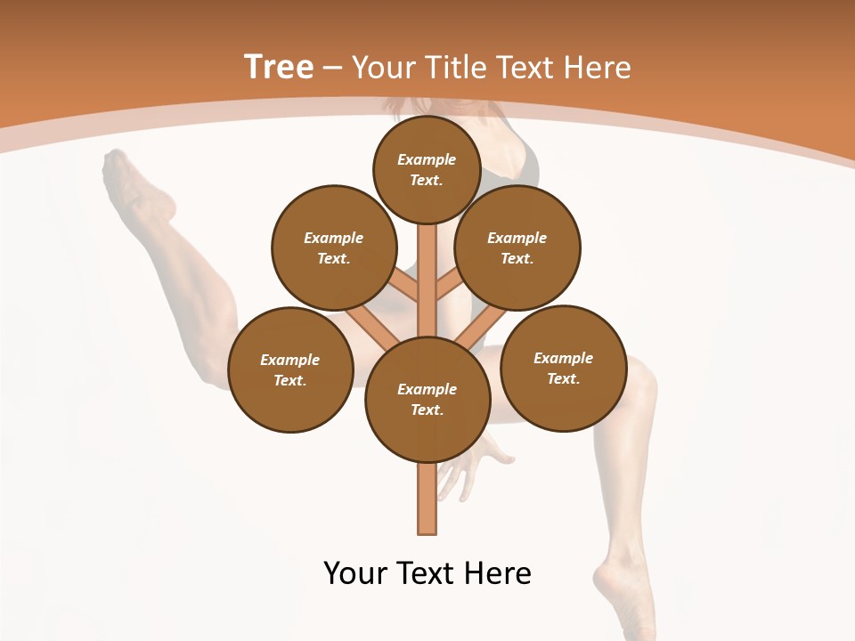 Woman Grace Sensuality PowerPoint Template