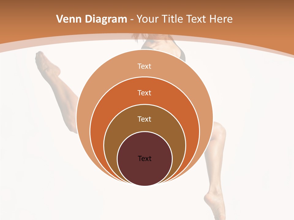 Woman Grace Sensuality PowerPoint Template