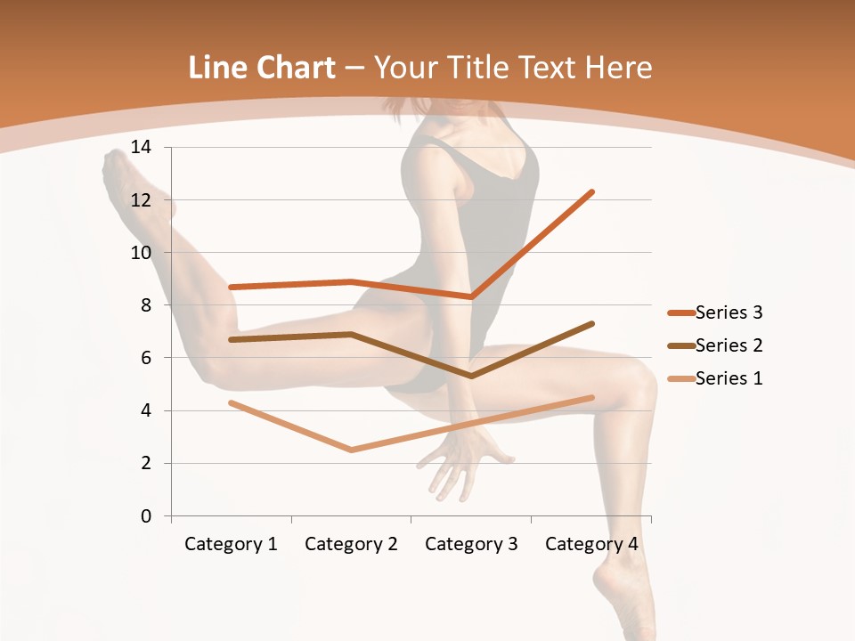 Woman Grace Sensuality PowerPoint Template