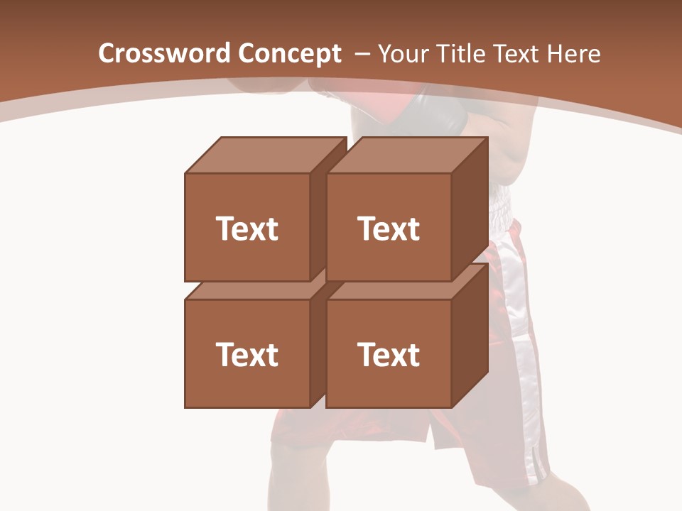 Boxing Trunks S Fit PowerPoint Template