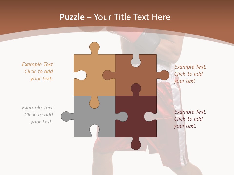 Boxing Trunks S Fit PowerPoint Template